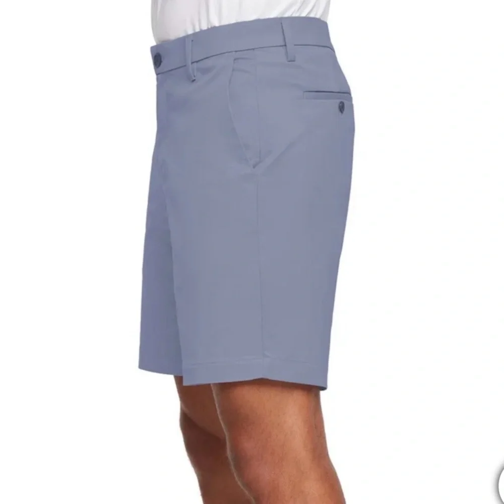 Banana Republic Men's Cool Blue Flat Front Shorts